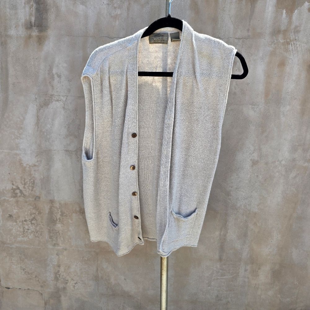 Vibtage Structure Knit Vest